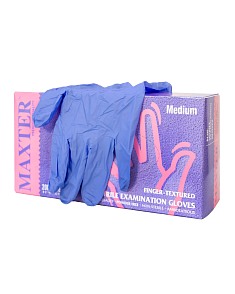 Перчатки смотровые «Maxter» (Макстер) (9889B) (100 пар)
